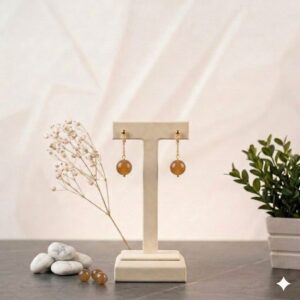 Aretes Chicle Champagne